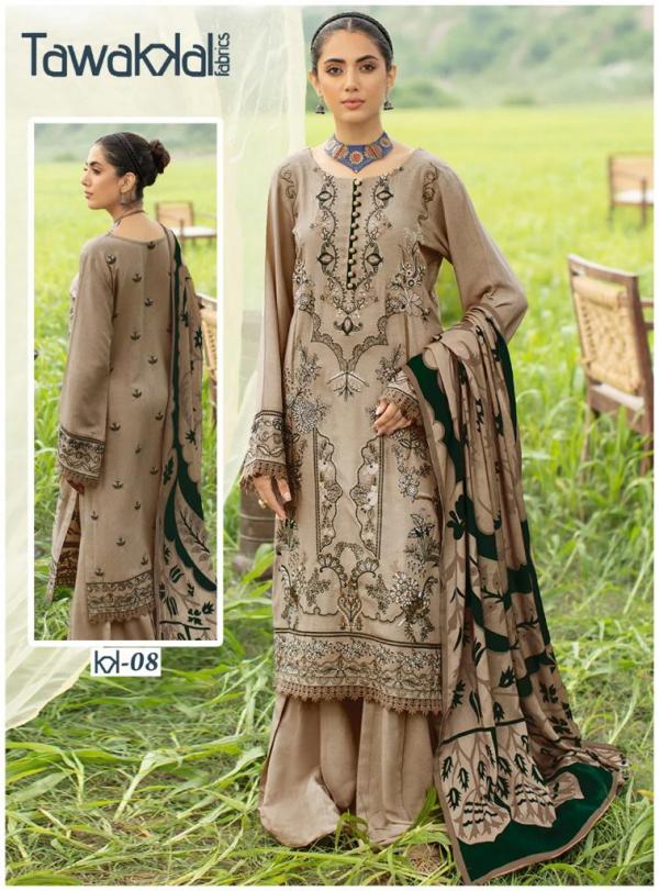 Tawakkal Mehroz Luxury Heavy Cotton Karachi Dress Material